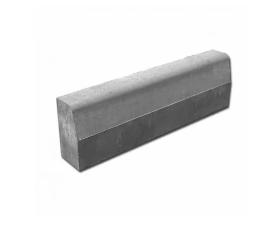 Бордюр цементный дорожный 1000х300х150 мм Серый