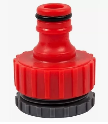 Адаптер пластиковый для шланга 1-3/4 (25х20) Красный GRINDA 8-426306 фото в Москве