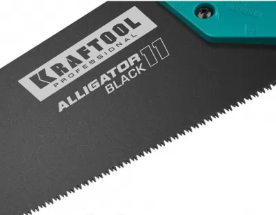 Ножовка для точного реза Kraftool Alligator BLACK 550 мм 11 TPI 3D зуб 15205-55 купить в Москве