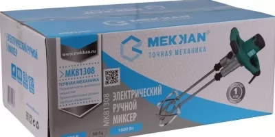 Строительный миксер Mekkan 1600 Вт MK81308 купить в Москве
