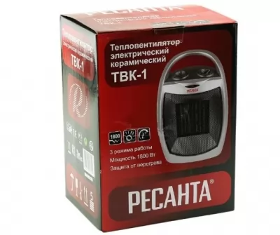 Тепловентилятор РЕСАНТА ТВК-1, 2 кВт 67/2/3 купить в Москве