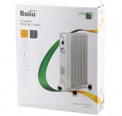 Масляный радиатор Ballu Comfort BOH-CM-11, 2.2 кВт 203035046 купить в Москве