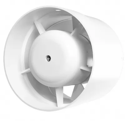 Вентилятор осевой канальный ERA Profit 5 D125 мм обратный клапан белый купить в Москве