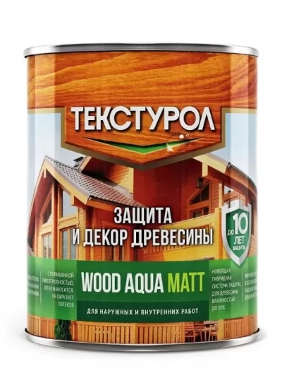Пропитка Текстурол Wood Aqua Matt на вод. основе Дуб 0.8 л Лк-00008224 купить в Москве