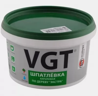 Шпатлёвка по дереву VGT, 1кг дуб 3348 купить в Москве