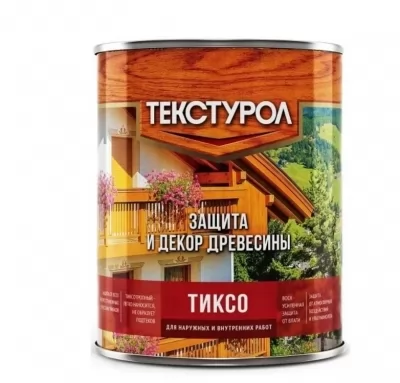 Биоцидная пропитка ТЕКСТУРОЛ Тиксо, 1 л, орех гварнери 90005008677 купить в Москве