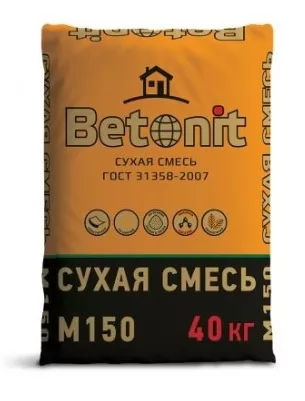 Смесь универсальная М-150 Betonit 40 кг фото в Москве