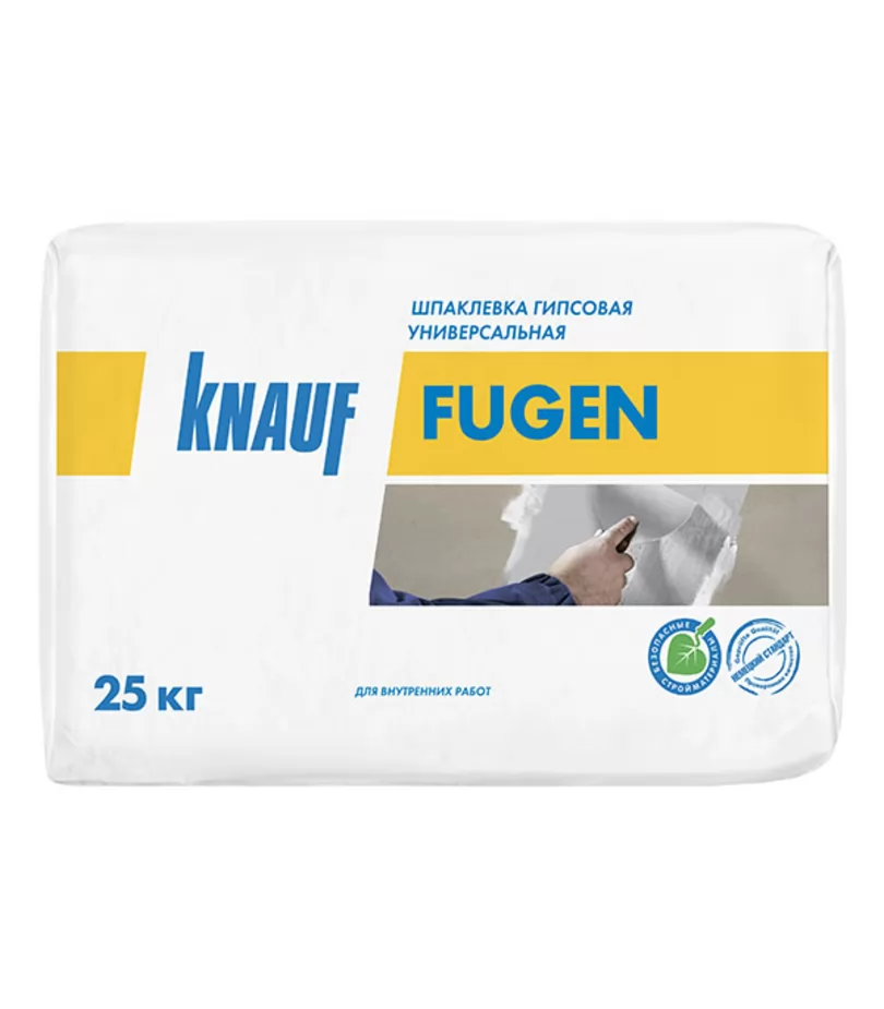 Шпатлевка гипсовая Knauf Fugen 25 кг 170091 фото