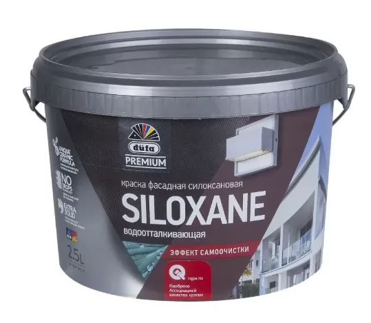 Dufa Premium Siloxane  фасад финиш 2.5л фото
