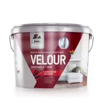 Dufa Premium Velour база 3 краска интерьерная 9л фото