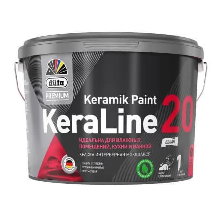 Dufa Premium KeraLine 20 Keramik Paint база 1 краска для влажных помещений 2.5 л фото в Москве