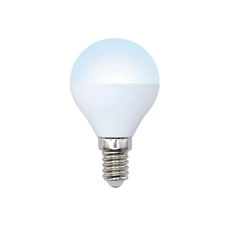 Лампа светодиодная Volpe Norma LED-G45 E14-FR-NR 9 Вт белый свет фото
