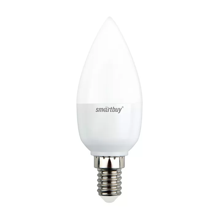 Лампа светодиодная Smartbuy C37 Е14 4000К 9.5 Вт фото
