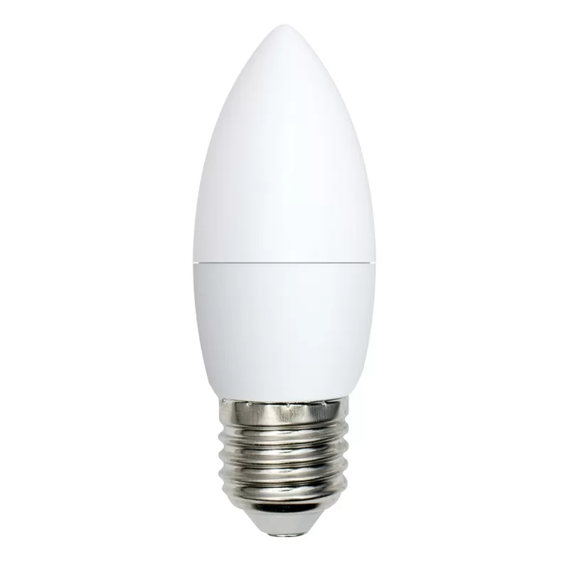 Лампа светодиодная Volpe Norma LED-C37 E27-FR-NR 9 Вт белый свет фото