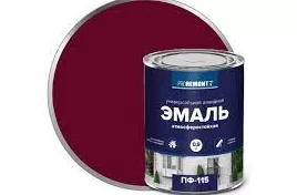 Эмаль ПФ-115 Проремонт винно красный 0.9 кг фото в Москве