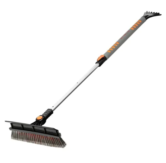 Купить Телескопическая щетка-сметка для снега со скребком STELS 900-1300 мм 55301