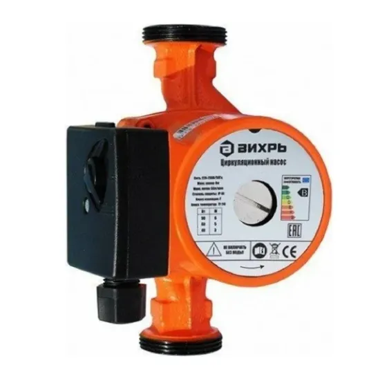Купить Циркуляционный насос Вихрь ЦН-25-8 ПРОФ 68/7/12