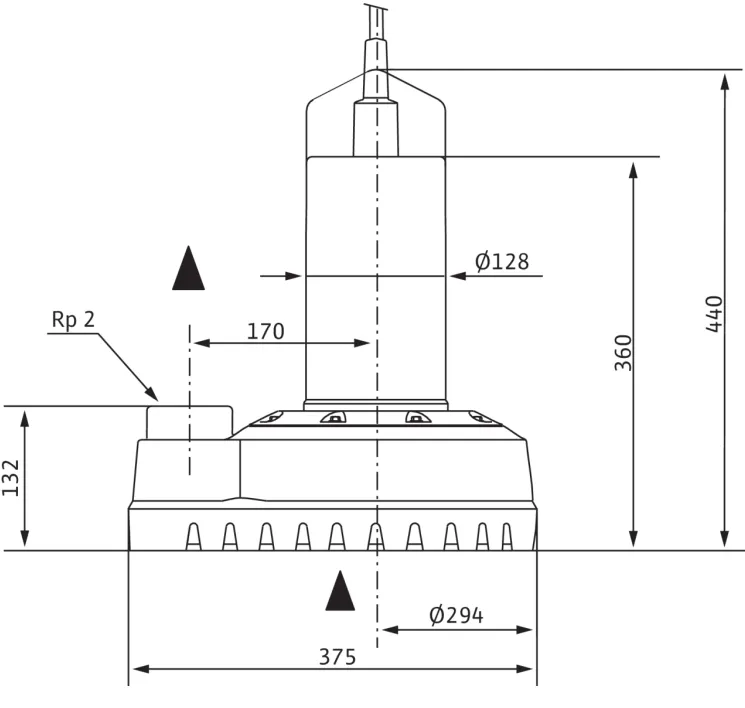 Купить Погружной насос для сточных вод Wilo Drain TS 50 H 111/11 (1~230 В)