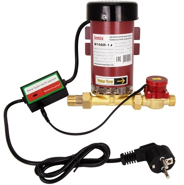 Купить Насос повышающий давление JEMIX W15GR-15 AUTO ПВН15-15