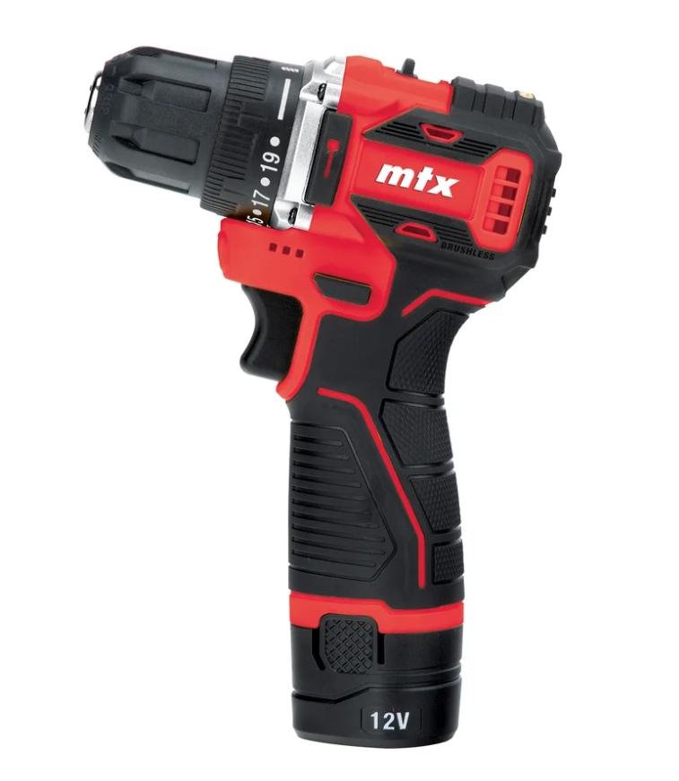 Дрель-шуруповерт аккумуляторная бесщеточная MTX CDB-BL-12, Li-Ion
