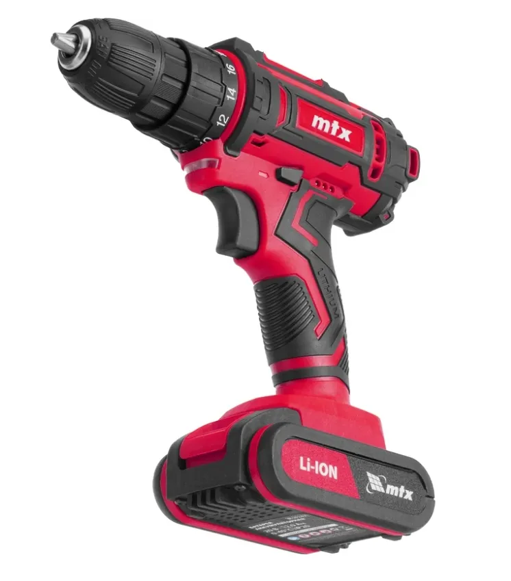 Купить Дрель-шуруповерт аккумуляторная MTX CDS-20, Li-Ion, 20 В// 26186