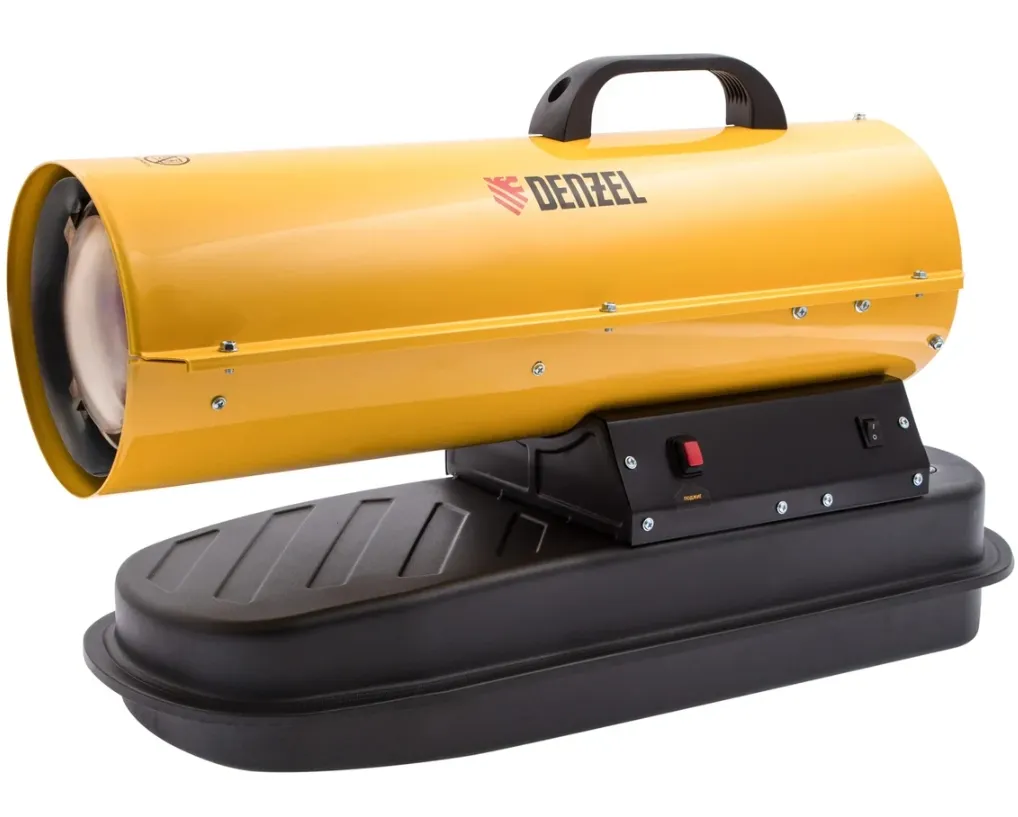 Купить Дизельная тепловая пушка Denzel DHG-10, 10 кВт, 300 м3/ч, прямой нагрев 96481