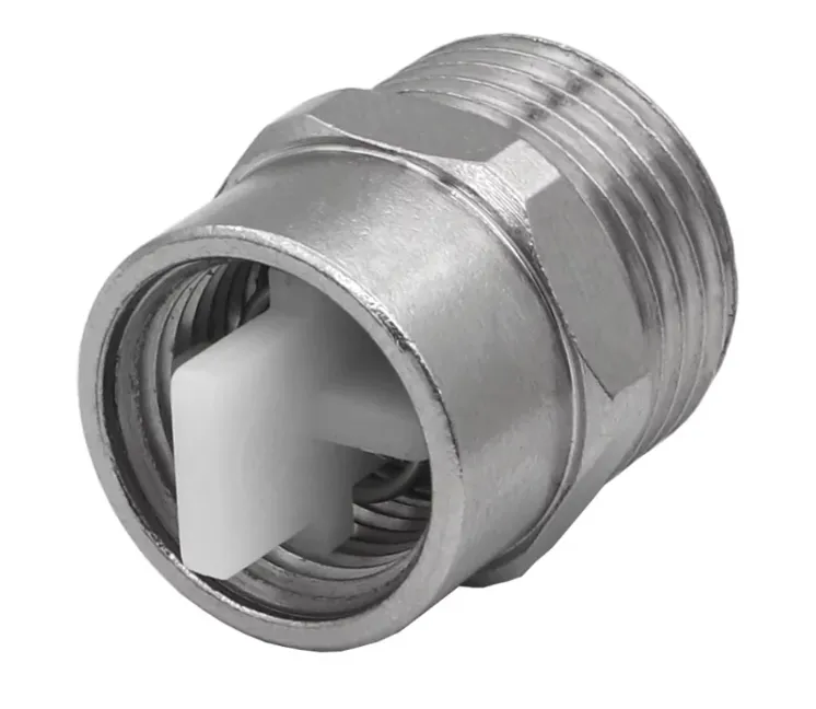 Купить Воздухоотводчик прямой 3/8х1/2 с отсекающим клапаном хромированный PF504