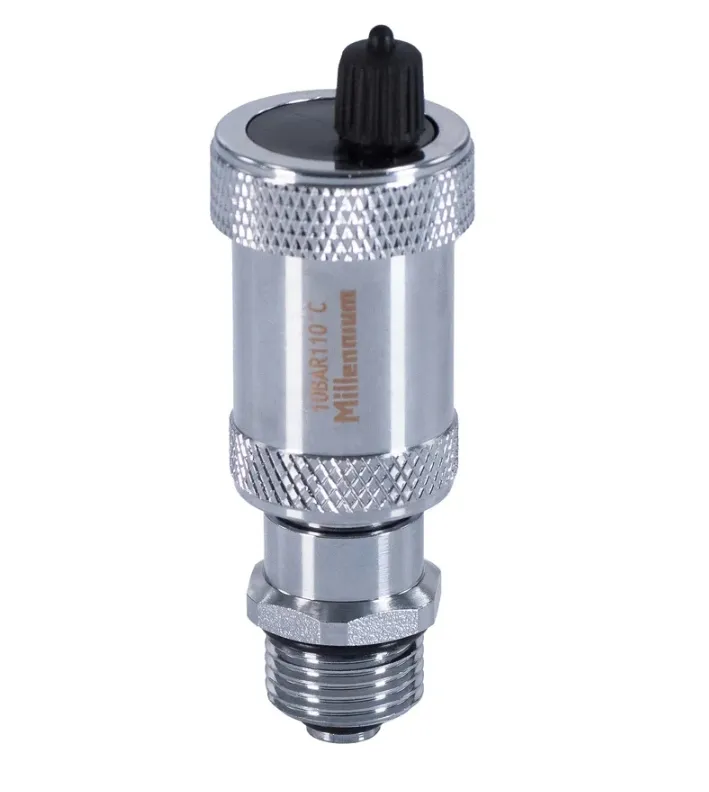 Купить Воздухоотводчик автоматический 1/2 прямой с обратным клапаном Millennium ASVN1212