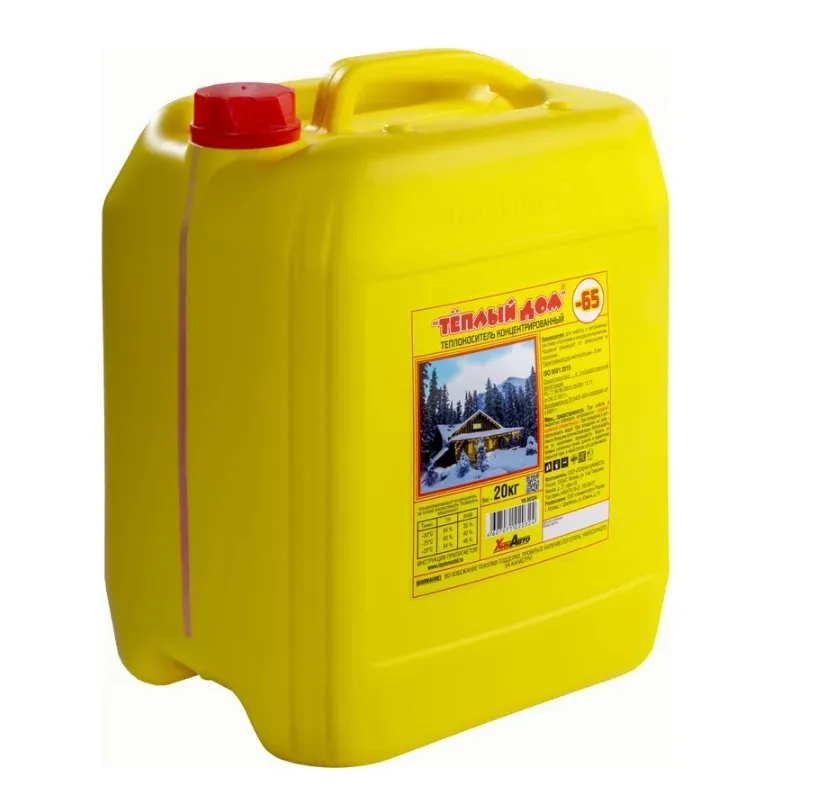 Купить Теплоноситель Тёплый дом 20 кг, до -65 градусов TD20324
