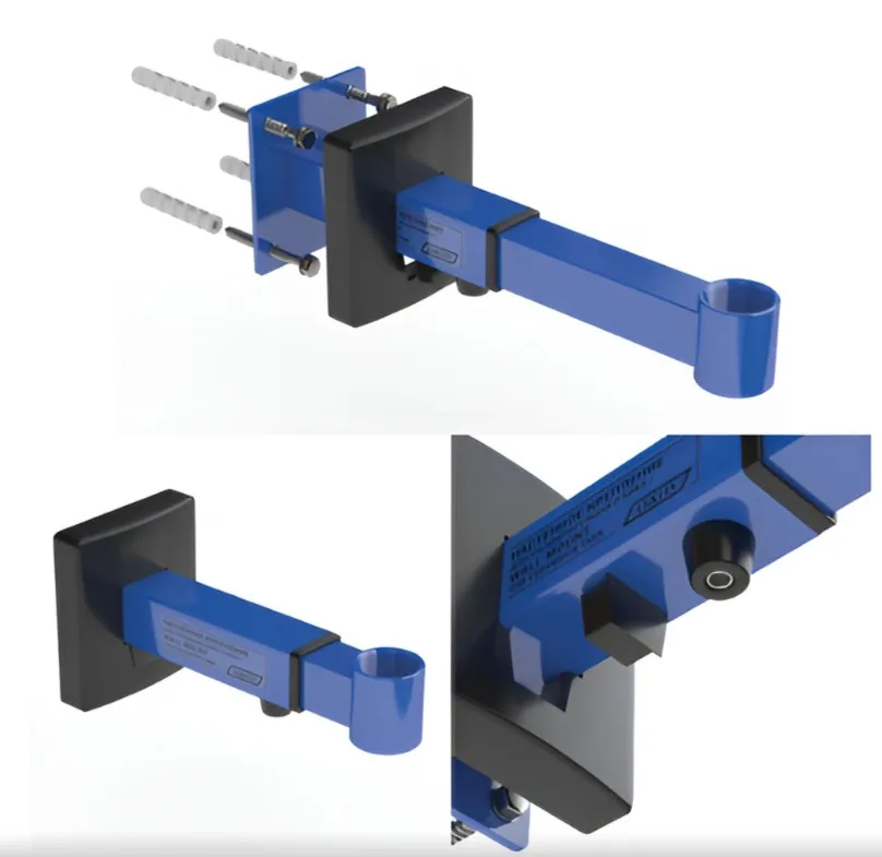 Купить Настенное регулируемое крепление для расширительного бака Askon (до 25л.), 3/4 синее, NK-754375