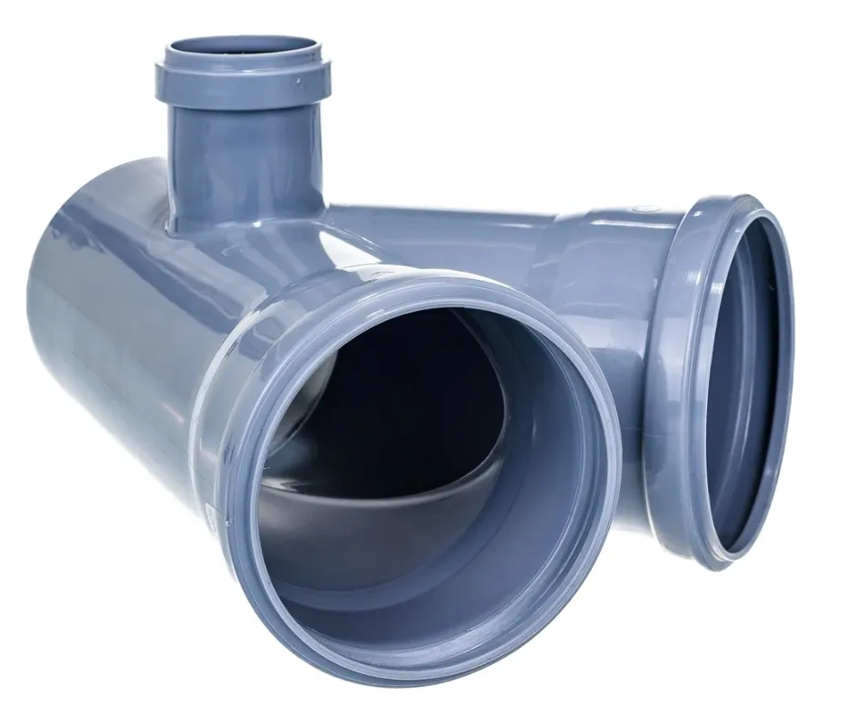 Купить Канализационная крестовина RTP с выходом вперед на 45 градусов, 110/110/50, градусов 50 правая 36538