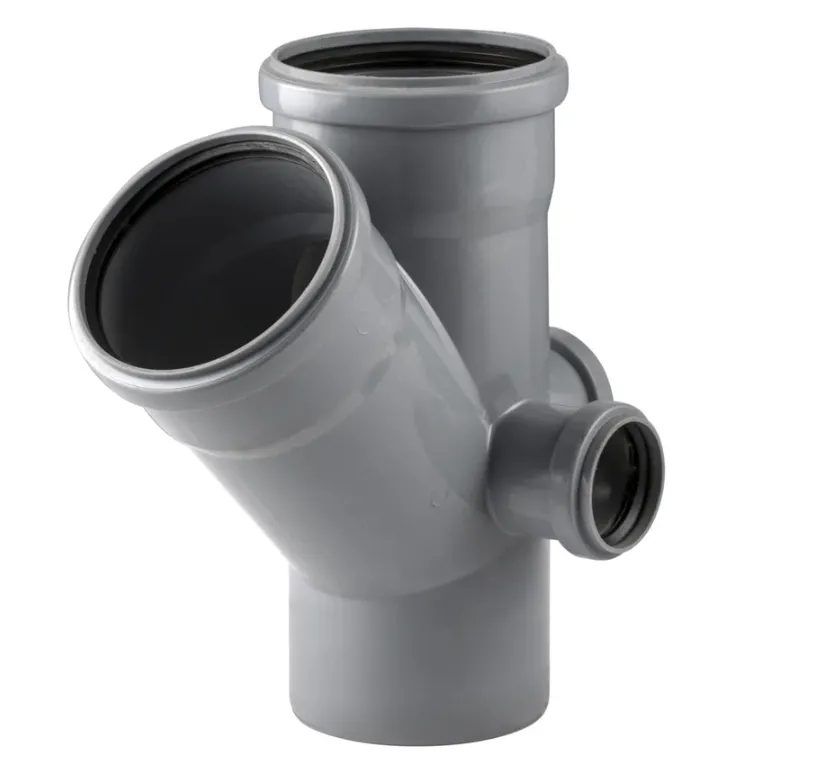 Купить Канализационная крестовина RTP с выходом вперед на 45 градусов, 110/110/50/50, 50/50 36535