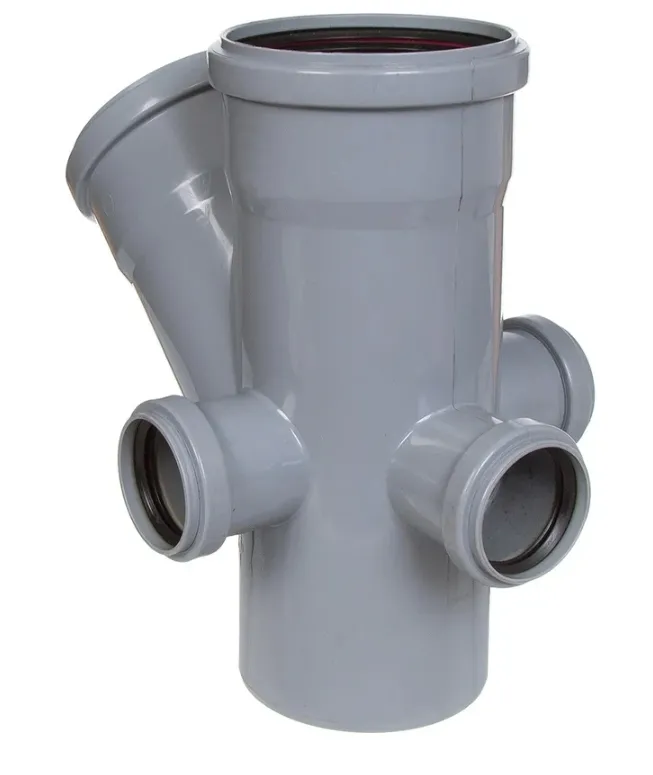 Купить Крестовина канализационная Millennium 110×110/50×50×50 45° двухплоскостная 21318