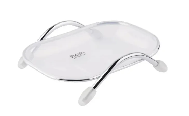 Купить 208-1 Мыльница пластик (белая) РОТАТО (60/1шт)