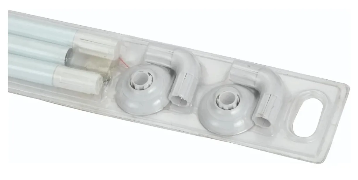 Купить Карниз белый УГЛОВОЙ для штор (3 палка) САВОЛ S-09090W