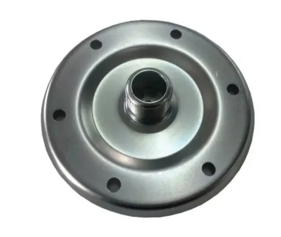 Купить Фланец для гидроаккумуляторов Dм/ц-120мм; штуцер 1"; Dнаруж-148; 6 отверстий
