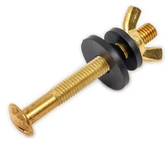 Купить Болт крепления бачка к унитазу Terma М8, с гайкой барашек, комплект 2 шт. TRm 06059 27955