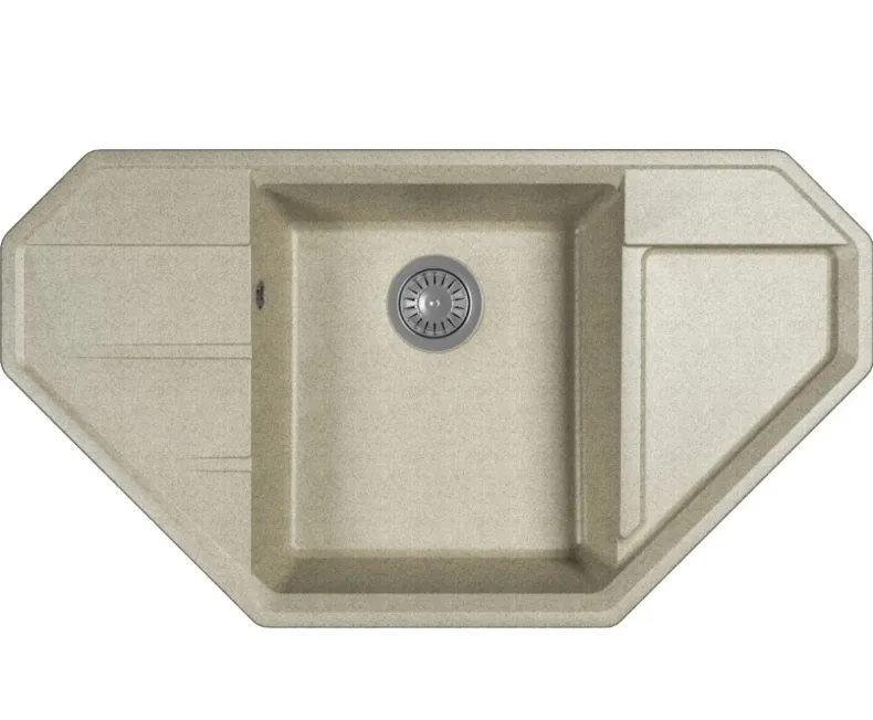 Купить Кухонная мойка Dr.Gans Крона 910 29.040.D0910.408 91x50 см, серый