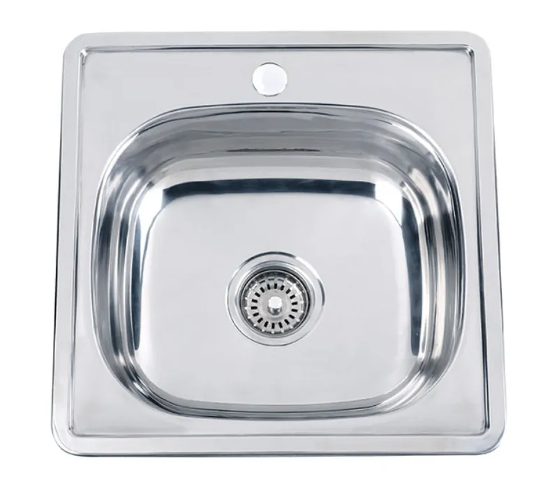 Купить Мойка для кухни ZERIX Z4848-06-160MD врезная / сифон (10шт/ящ)