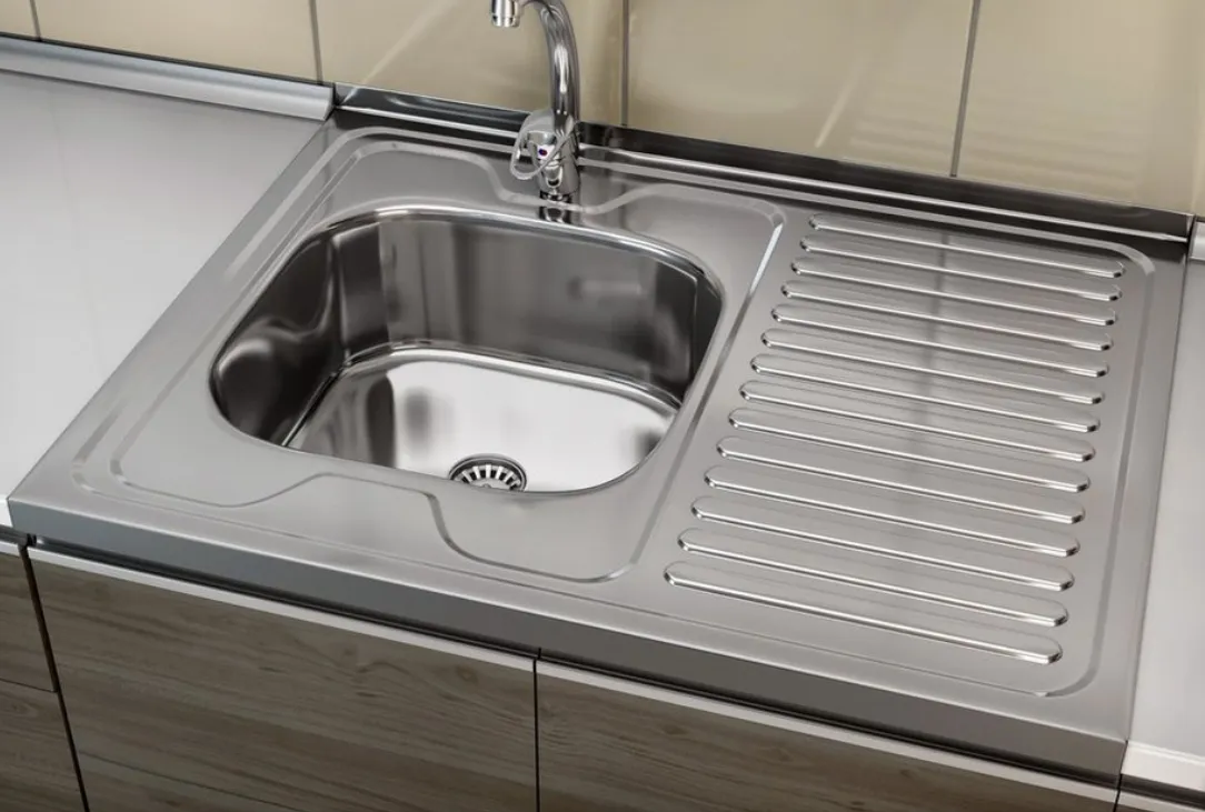 Купить Мойка для кухни ZERIX Z8060L-08-180E Накладная / сифон