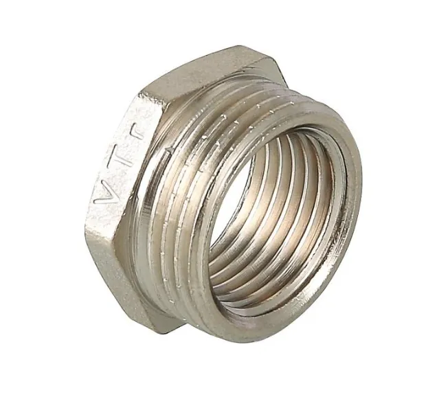 Купить Футорка 1 1/4" х 3/4" гайка-штуцер (НР/ВР) хром Valtec VTr.581.N.0705