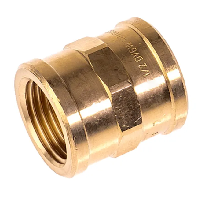 Купить Муфта 1/2" гайка-гайка ВР бронза