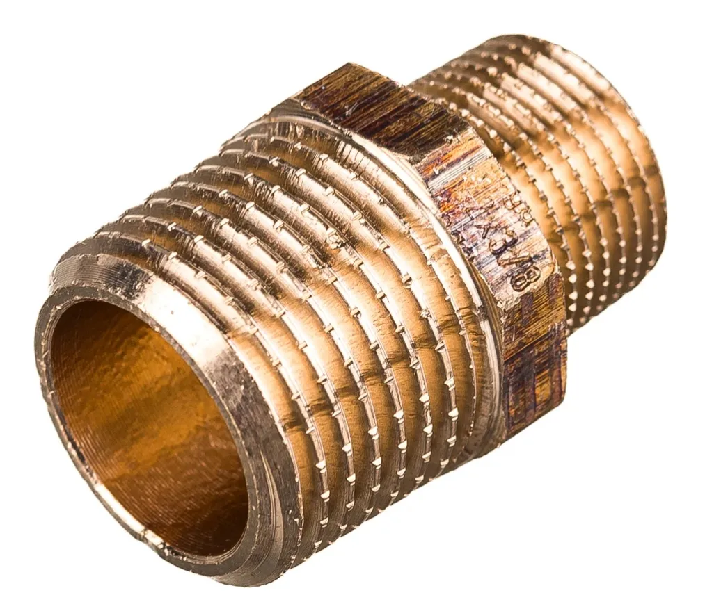 Купить Ниппель Viega НН, 1/2", 3/8", бронза, редукционный 266530