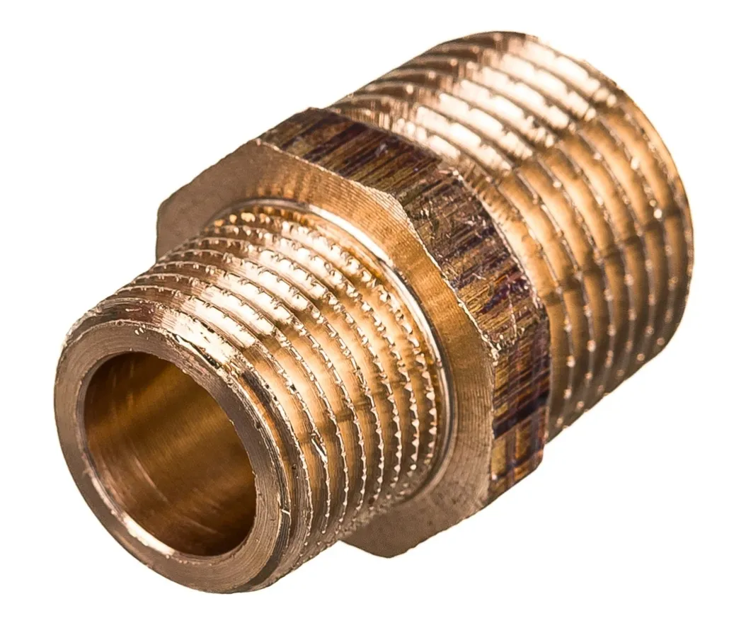 Купить Ниппель Viega НН, 1/2", 3/8", бронза, редукционный 266530