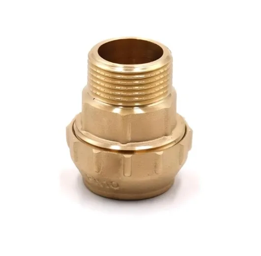 Купить Соединитель ПНД 32х1" наружная резьба латунный VIEIR SD-PND-32x1-NL-VIEIR