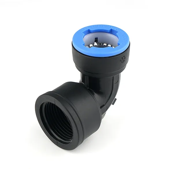 Купить ПНД Угол с резьбой быстросборный IRRIPLAST PP PUSH пластик Ø25х1/2" В 12/240