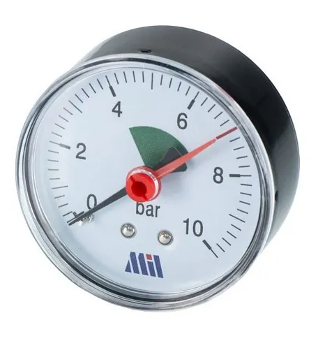 Купить Манометр с задним подключением Millennium 1/4" (50/ 10 бар) MGML141050