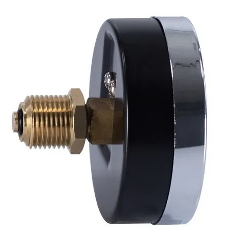 Купить Термоманометр горизонтальный 80 мм 1/2"- 16 бар 0-120C Millennium