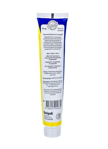 Купить Комплект №2 Unipak паста 75 г. + лён 13 г. 8017051