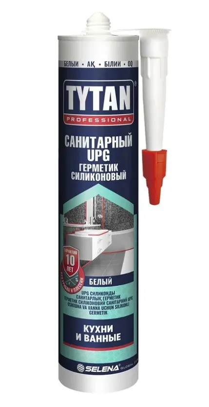 Купить Санитарный герметик Tytan PROFESSIONAL UPG белый, 280 мл 87584 229540